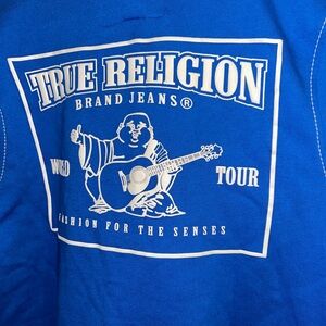 Bnwt true religion jeans and zip up hoodie